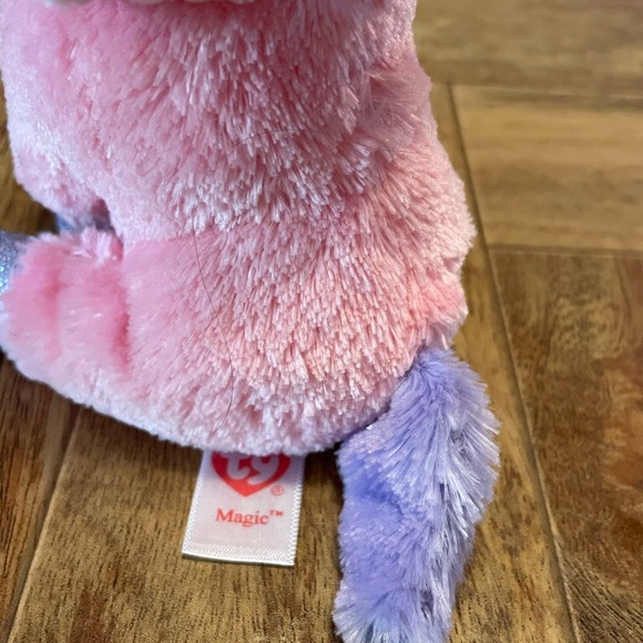 Ty Magic The pink Unicorn Beanie Boos - Picture 3 of 4